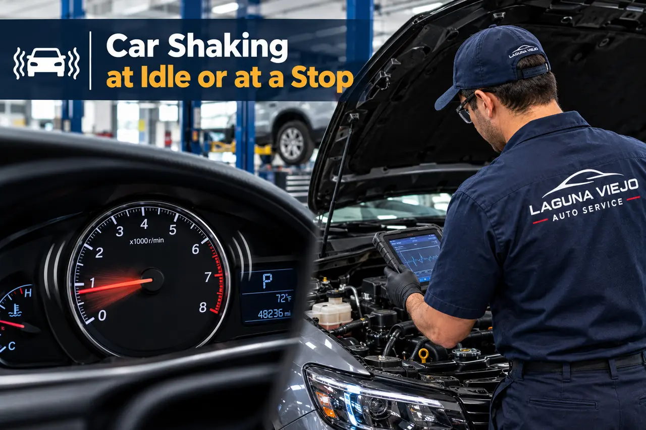 Car Shaking at Idle or at a Stop? Common Causes