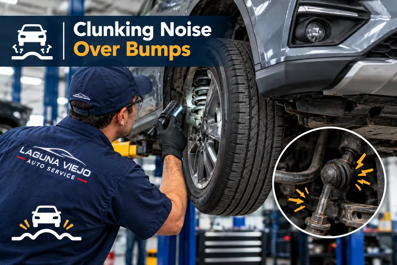 Clunking Noise Over Bumps? What to Check